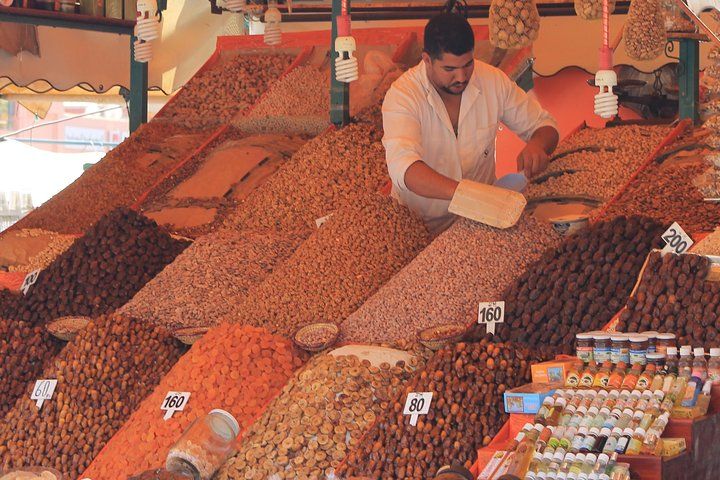 A photo in the Jemaa el-Fnaa