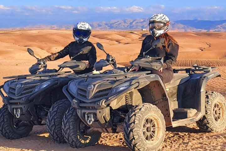 Marrakech Palmeraie Quad Bike Desert Adventure - Photo 1 of 25