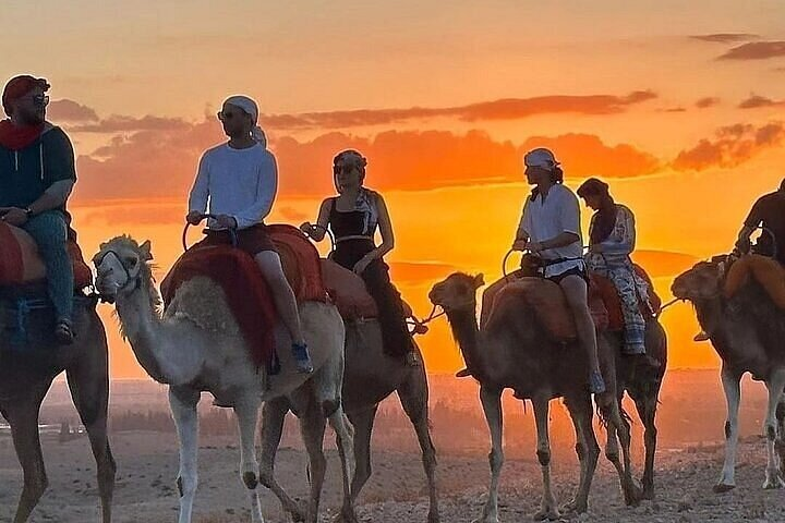 Marrakesh Agafay Desert Sunset Camle Ride with Dinner Show - Photo 1 of 11