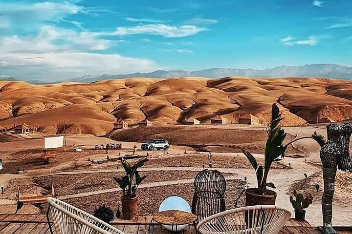 Luxury Agafay desert ⛺ camping 