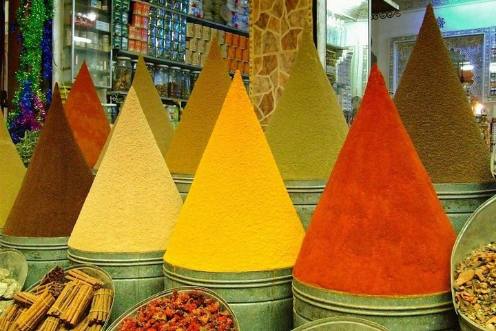 Moroccan spiced in the Souk