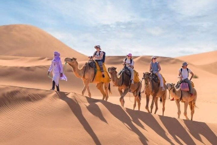 Merzouga camel ride, overnight stay at Desert Luxury Camp - Photo 1 of 8