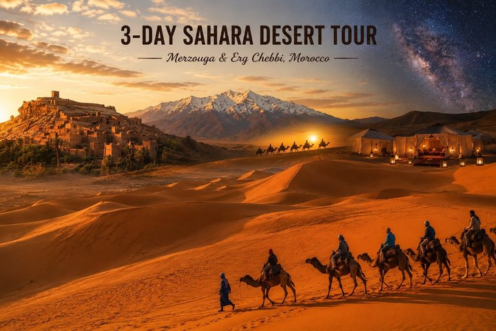 Merzouga & Erg Chabbi 3 Days Sahara Tour - Photo 1 of 25