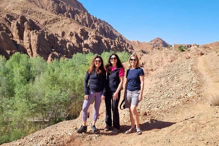 Hiking in the valley.