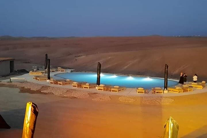 Pool day and Agafay lunch