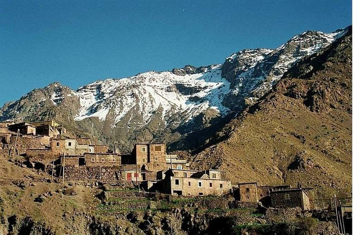 Berber village in ourika valley