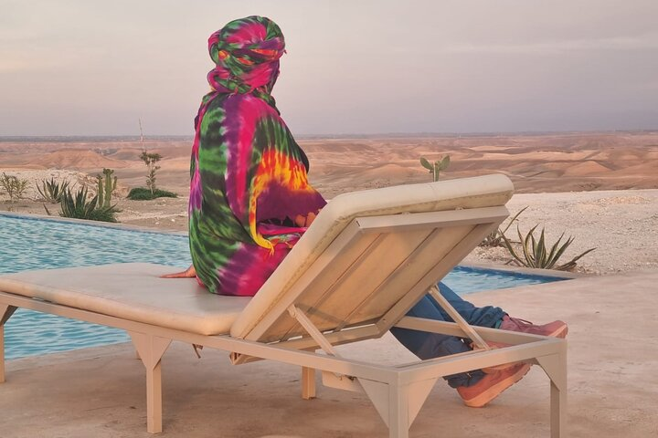  Private: Magical Dinner And Agafay Desert & Sunset Camel Ride - Photo 1 of 14