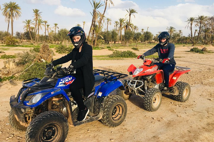 Quad biking desert Marrakech