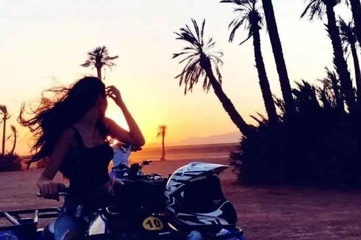 Private quad ride in the desert of the palm grove - Photo 1 of 13