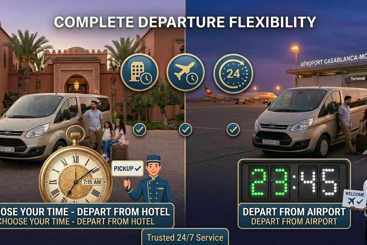 PrivateTransfer From Casablanca Aeroport to Marrakech - Photo 1 of 4