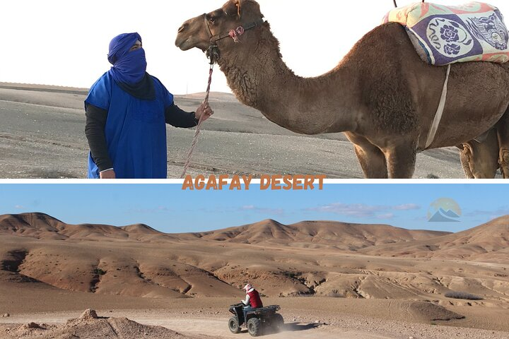 Agafay Desert : Quad Bike and Camel Riding Experience - Photo 1 of 7