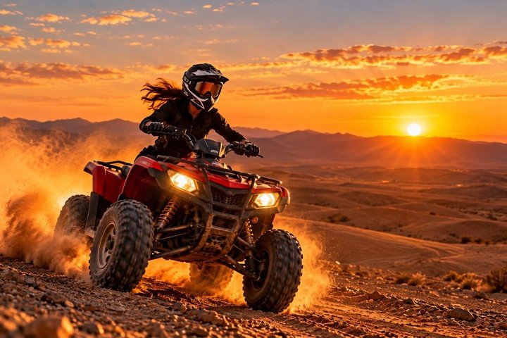 Quad Bike and Camel Ride with Dinner Show in Agafay Desert - Photo 1 of 25