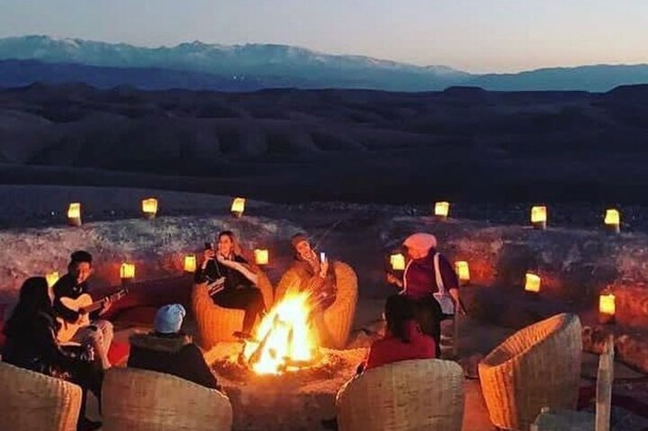 Luxury Dinner Under Stars & Camel ride on Sunset in Agafay Desert - Photo 1 of 16
