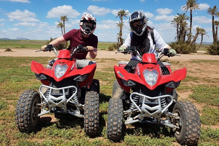 quad bike in marrakech
