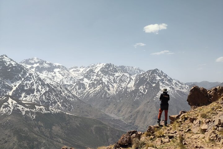 The view from the summit 2726m.
