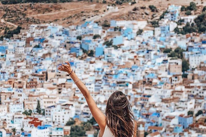 The Blue Pearl from the spanish mosque | Chefchaouen