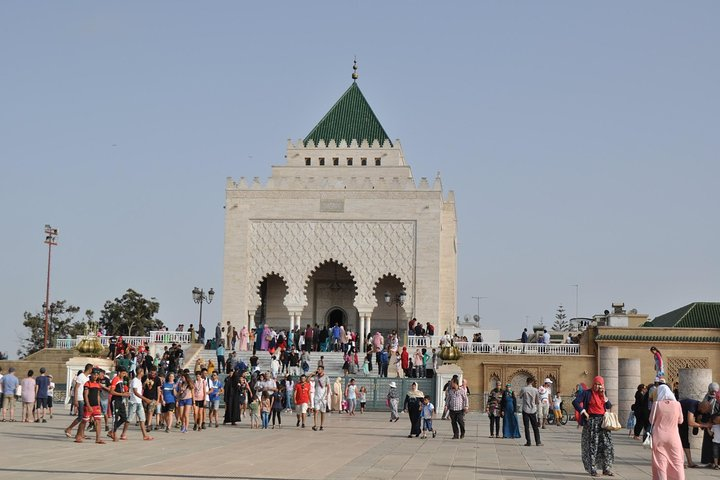 Mohamed the V Mausoleum in Rabat Morocco