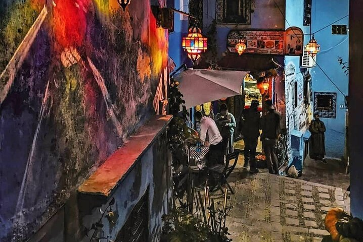 Flying Dress Photography in the chefchaouen - Photo 1 of 4