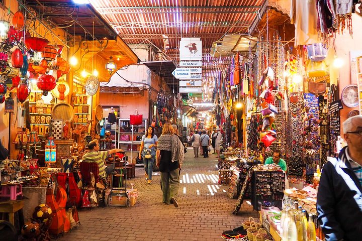 Visit the souks of Marrakech