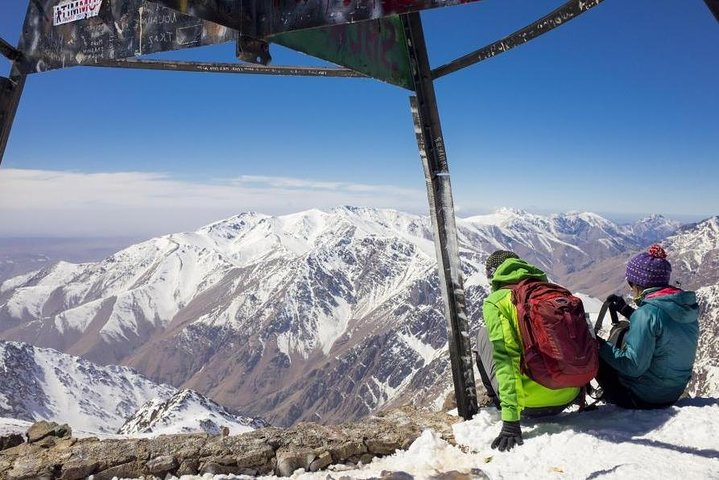 Toubkal trek 3 days with private guide in Atlas Mountains
