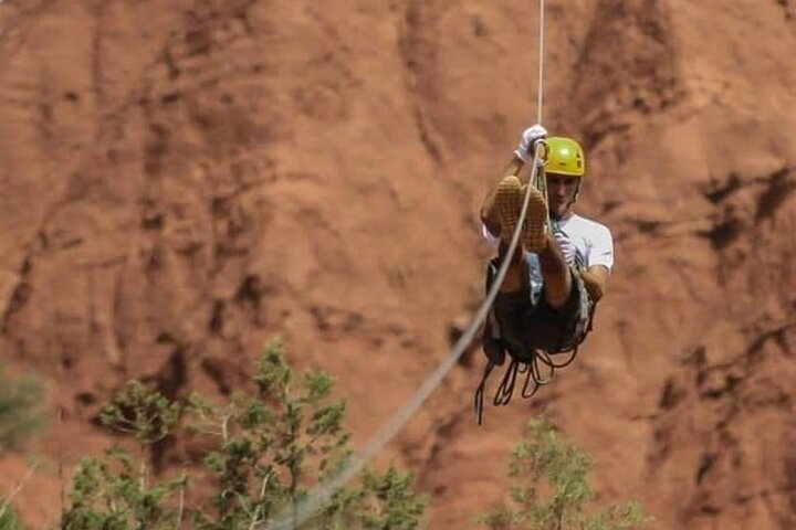 The longest zip-lining 