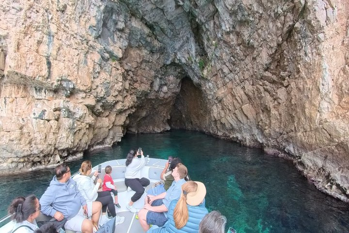 Boat tour to Lady of the Rock , Submarine base & Blue Cave swim - Photo 1 of 14