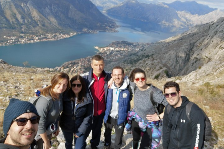 Kotor bay view from Lovcen 