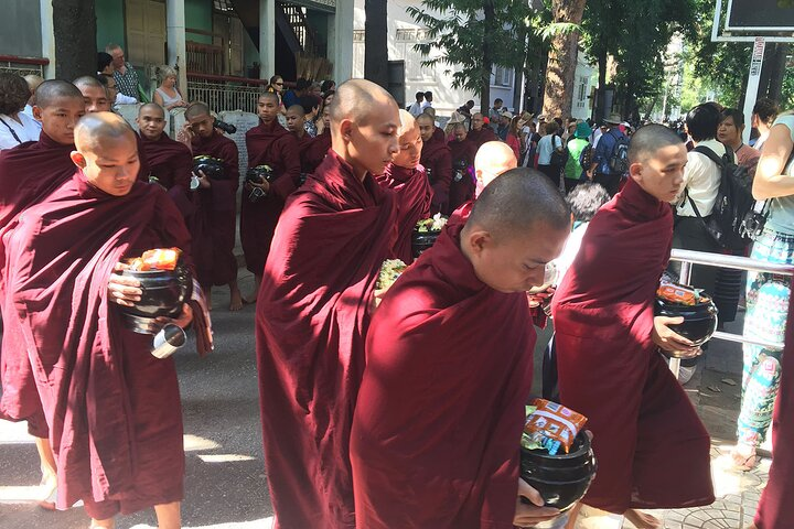 Monks at Mahagandayon Monastery