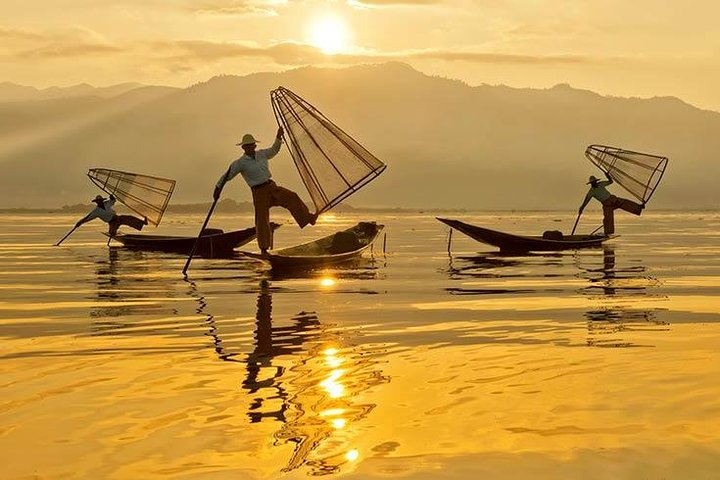 Fishermen in Inle Lake