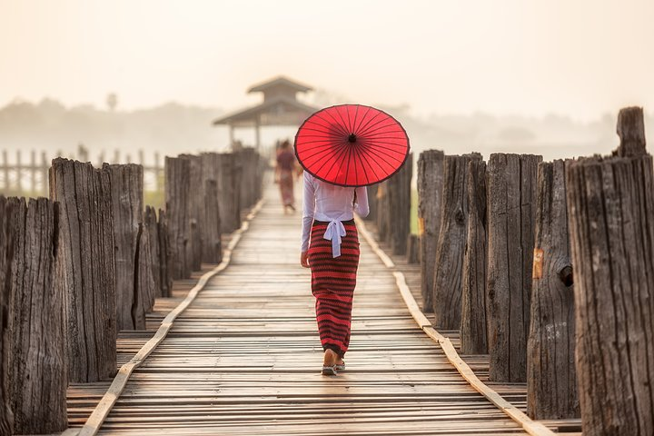 Private Sunset Boat Trip U Bein Bridge From Mandalay - Photo 1 of 12