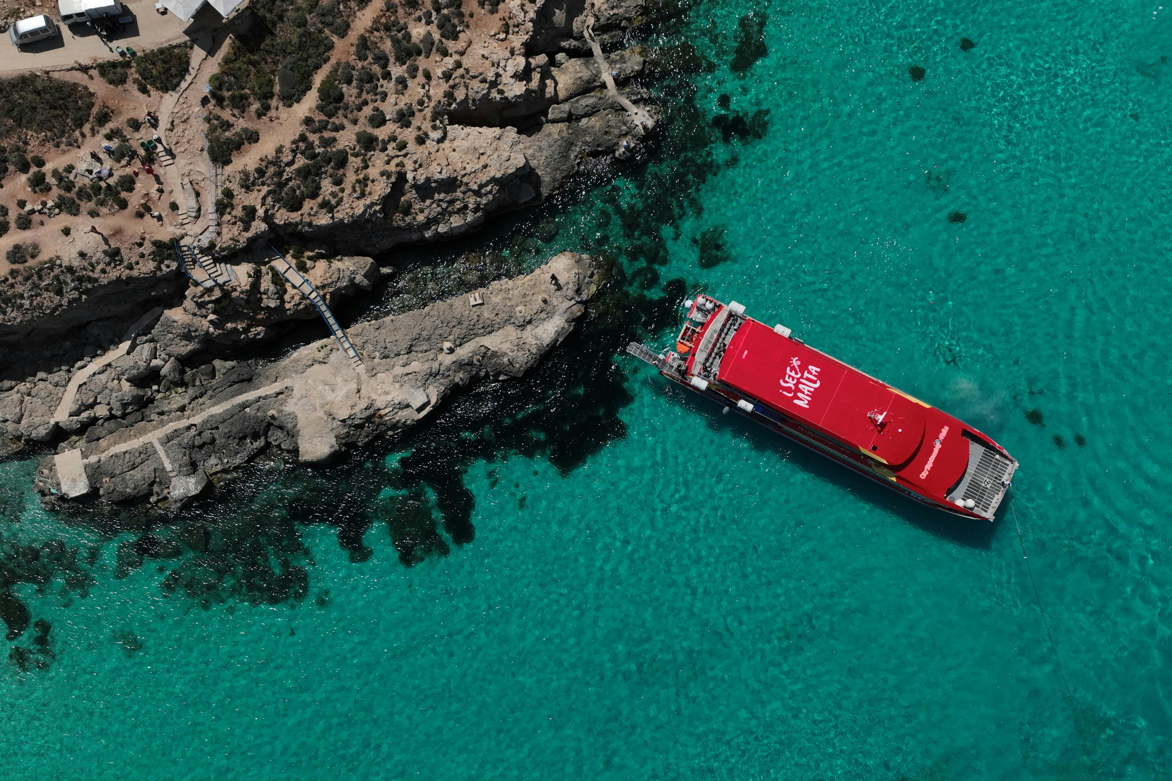Comino: Sunset Catamaran Cruise - Photo 1 of 3