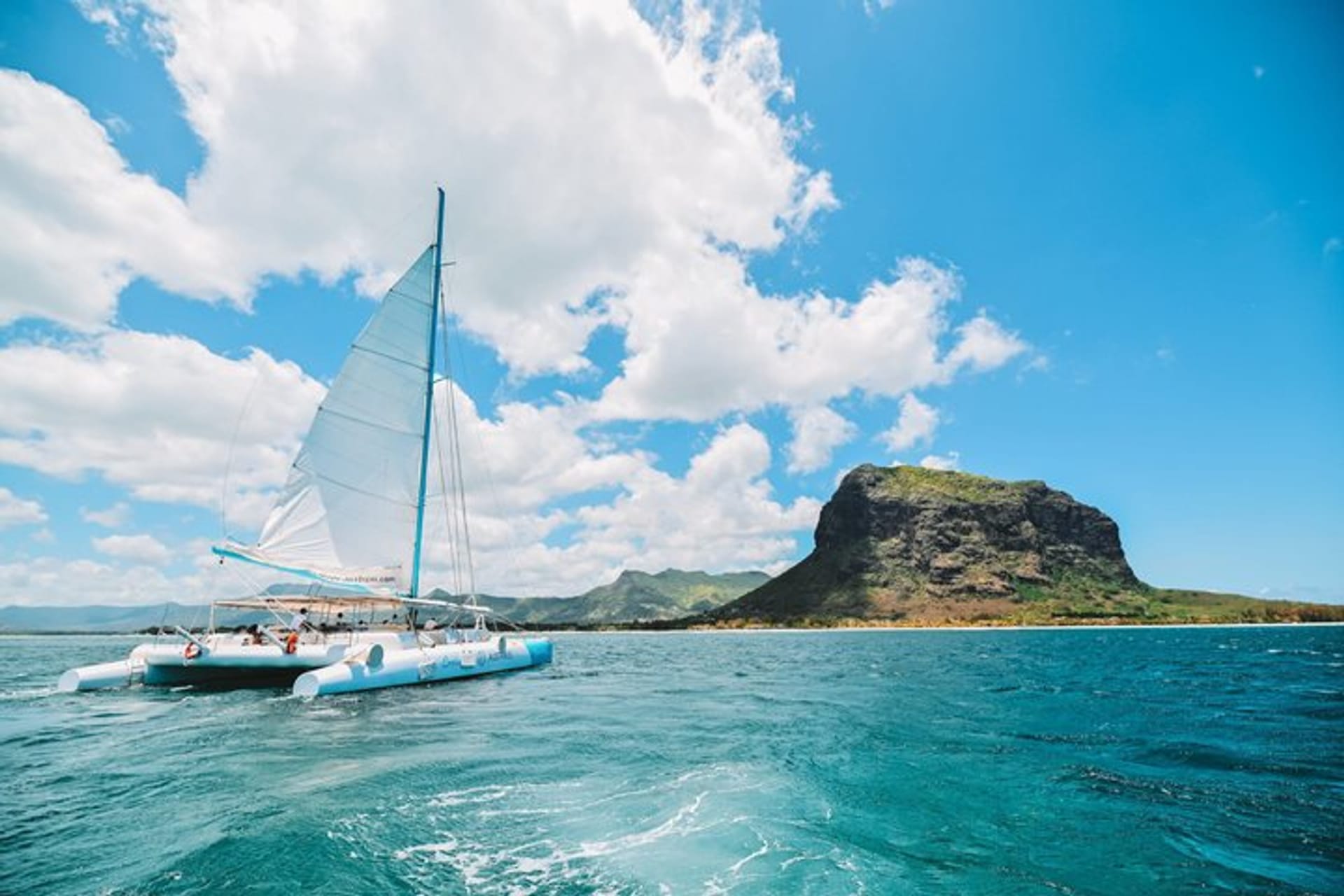 Private catamaran Mauritius