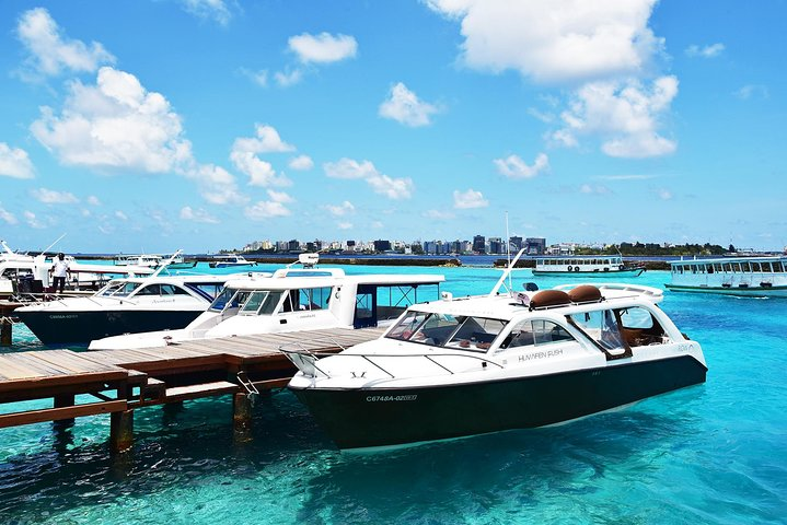 Maafushi: Airport Transfer By Speedboat - Photo 1 of 3