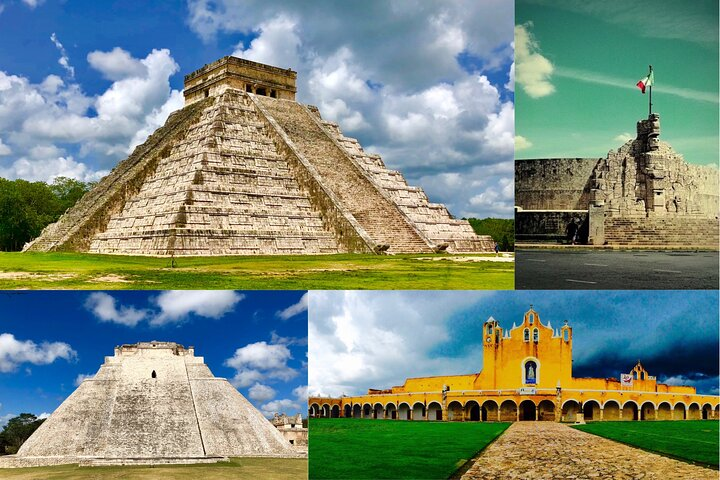 Chichen Itza-Merida-Uxmal-Izamal