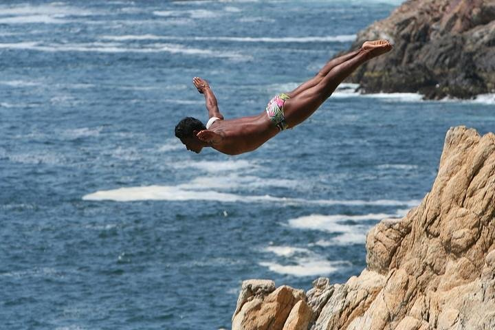 La Quebrada high cliff divers