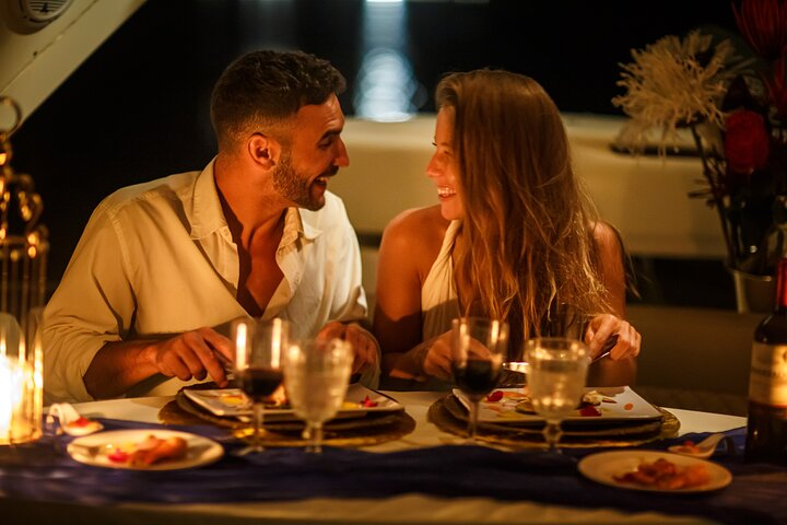 Tulum: Romantic Dinner on 34' Aventura Catamaran – All Inclusive - Photo 1 of 9