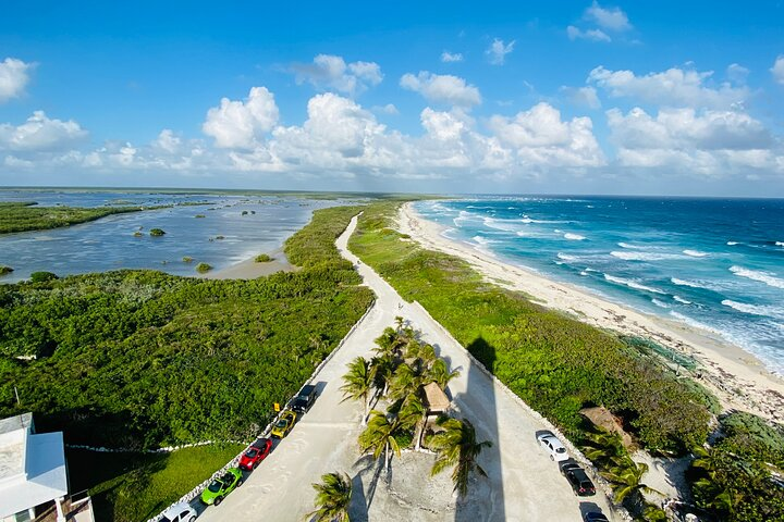Amazing Jeep Tour Visit Punta Sur Park and San Gervasio Ruins - Photo 1 of 6