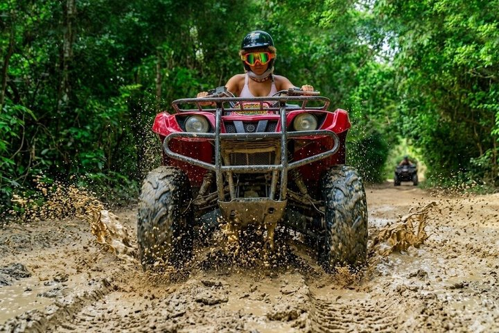 ATV Adventure, Interactive Bridges, Ziplines, Cenote and Lunch - Photo 1 of 13