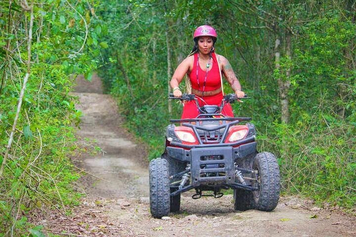 ATV and Zip Line Adventure with Cenote la Noria - Photo 1 of 14