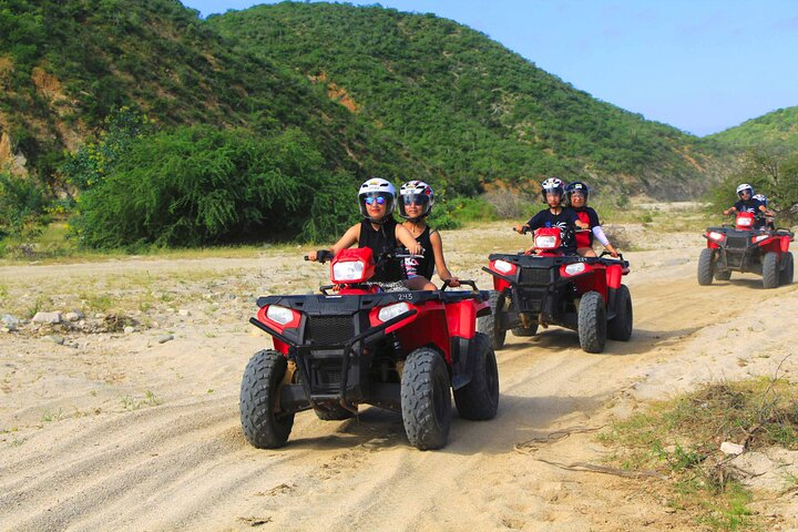 Enjoy a wonderful ride in a shared ATV