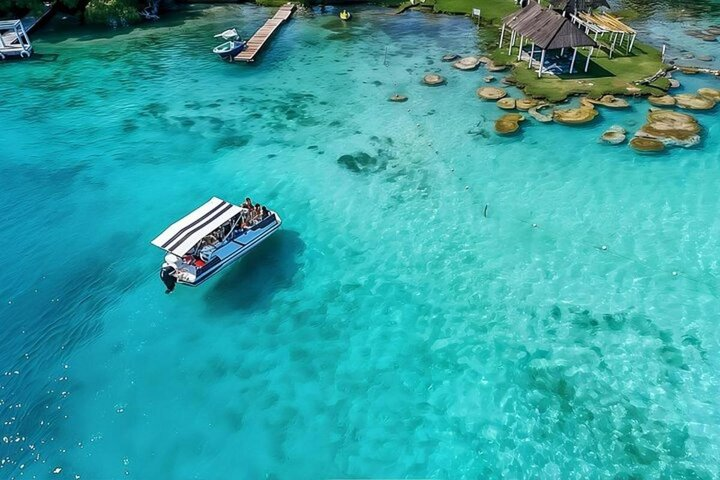 Bacalar Lagoon Boat Tour: Cenotes, Pirate’s Channel & Lunch - Photo 1 of 24