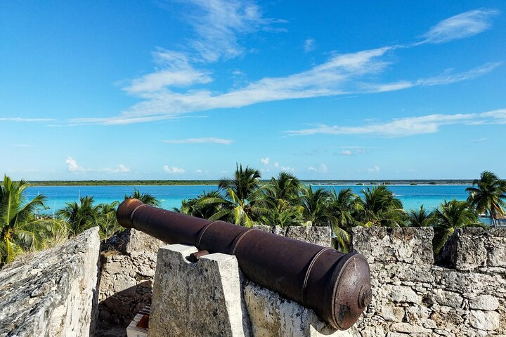 Bacalar Fort and Blue Lagoon Boat Ride Combo Adventure - Photo 1 of 11