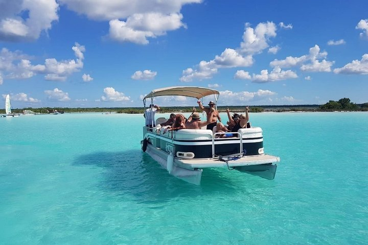 Bacalar Seven Color Lagoon Private Boat Adventure with BBQ Option - Photo 1 of 25