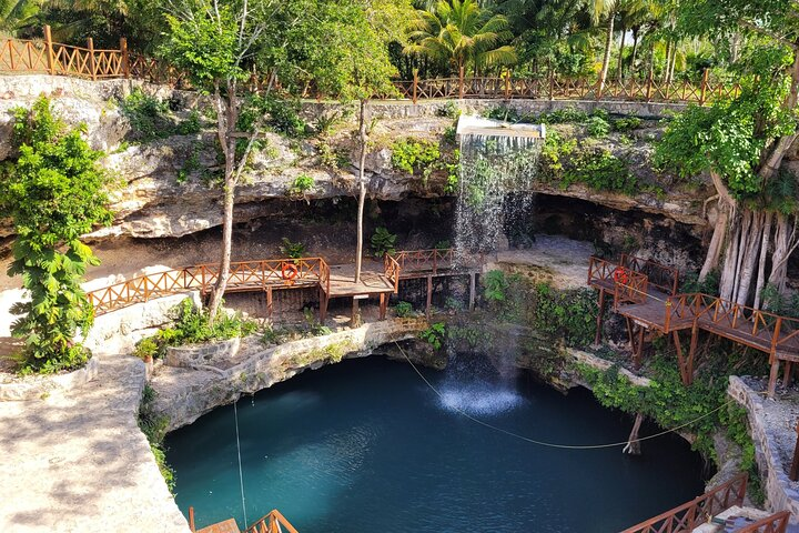 Cenote Zemway & Cenote Zacil Ha with Lagoon! Full Day Tour - Photo 1 of 19