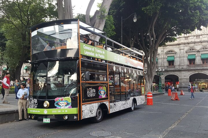 Tranvía De Puebla: Hop - On- Hop - Off Double-decker bus - Photo 1 of 15
