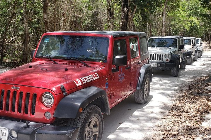 Cozumel Jeep Adventure to Jade Caverns with Lunch and Snorkel - Photo 1 of 14