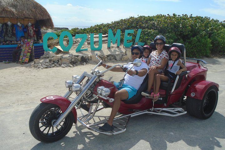 Cozumel Sightseeing Trike Tour - Photo 1 of 2