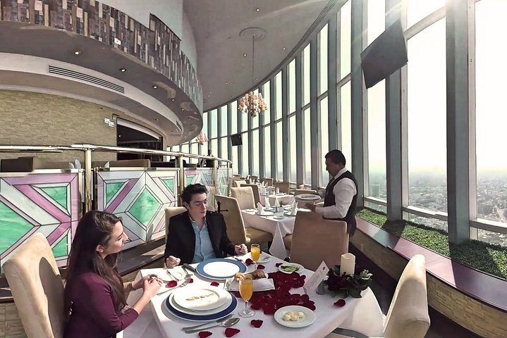 Dinner at Bellini, the largest revolving restaurant in the world - Photo 1 of 10