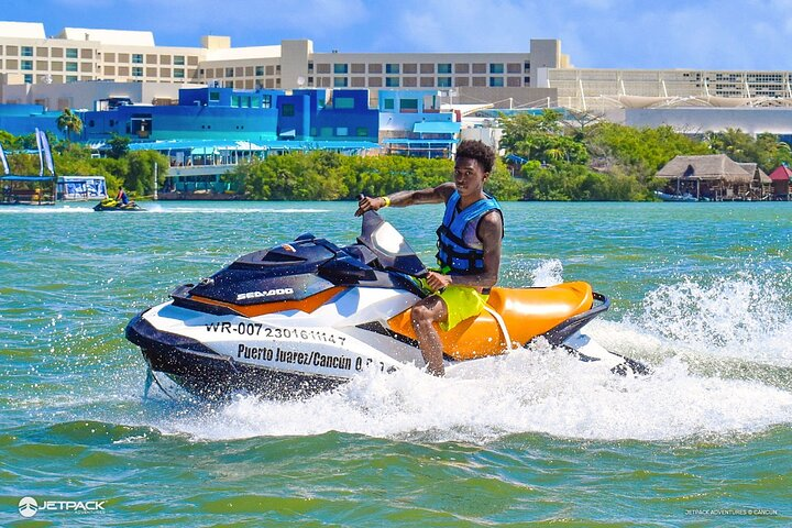 Enjoy the speed on a waverunner