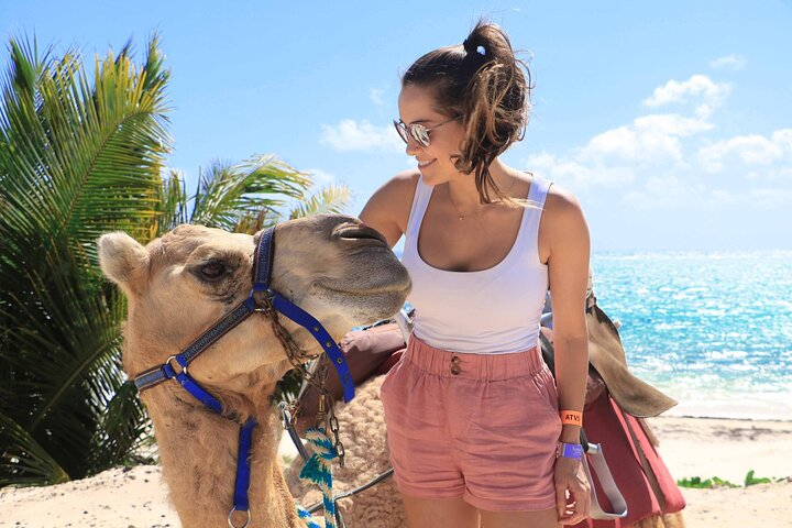 Wonderful Camel ride at the beach